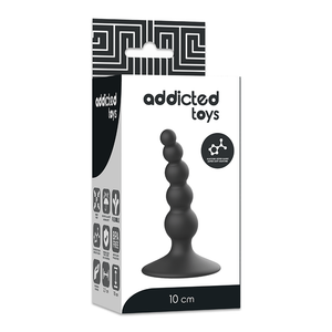 Chapelet anal 5 boules graduées 10 cm — en situation