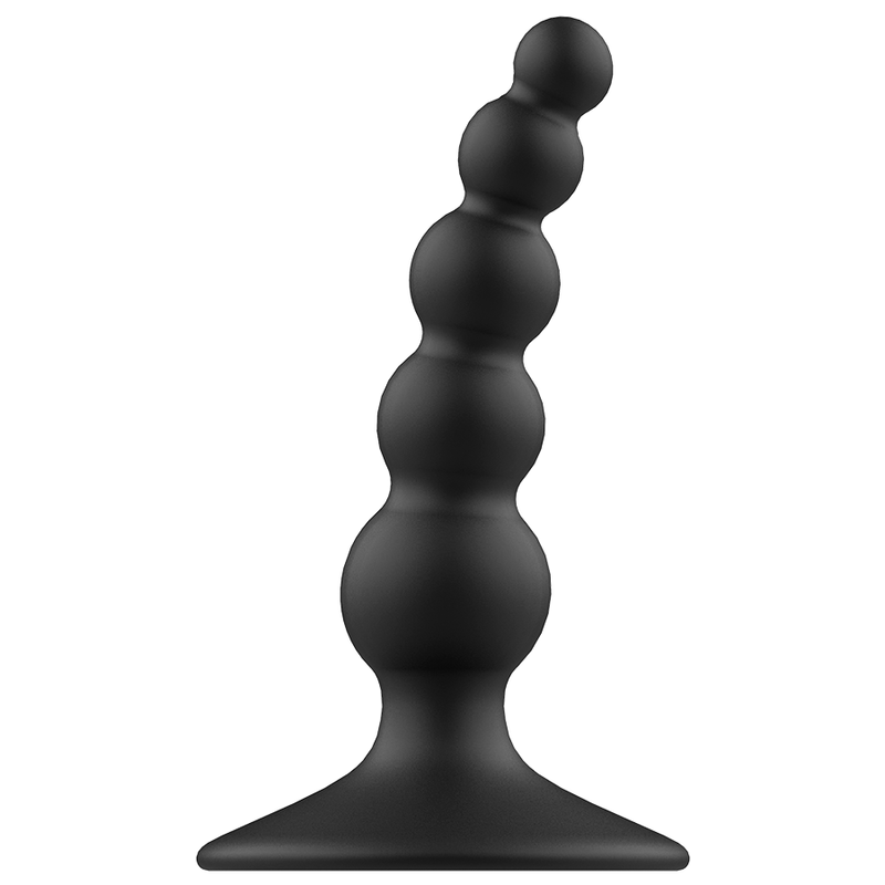 Chapelet anal 5 boules graduées 10 cm — vue de profil