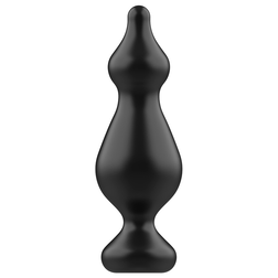 Plug double bulbe silicone 13,6 cm — vue détaillée