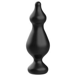 Plug double bulbe silicone 13,6 cm — vue de profil