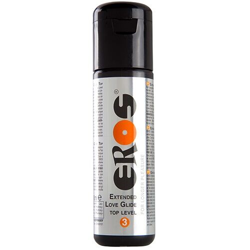 Lubrifiant retardant niveau 3 100 ml — Extended Love Glide · Eros Classic Line · Lubrifiants base silicone