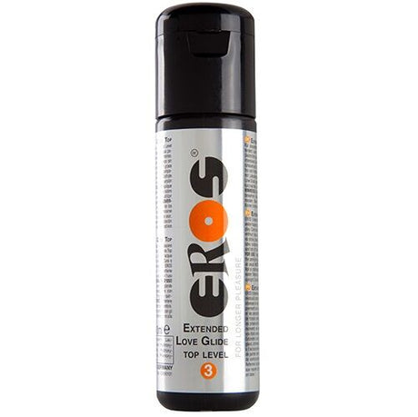 Gel retardant base eau Extended Love Glide Level 3 en tube vu de face