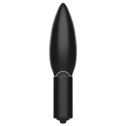 Plug anal vibrant avec cockring Addicted Toys — présenté en situation