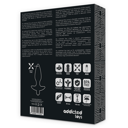 Plug vibrant silicone prostate — emballage