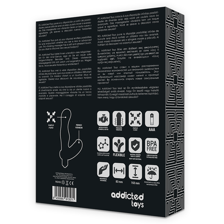 ADDICTED TOYS STIMULATEUR ANAL DE PROSTATE EN SILICONE P SPOT VIBE