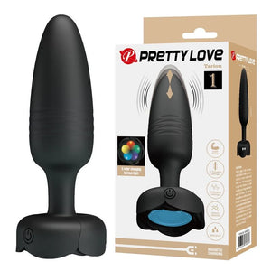 Plug anal vibrant et va-et-vient lumineux — Tarion Pretty Love