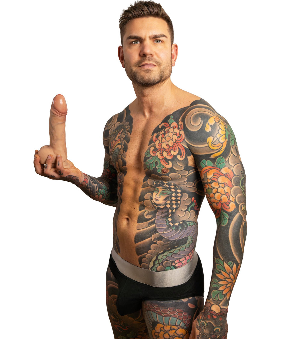 Realistischer Dildo mit doppelter Dichte 23,3 cm – Juan Lucho